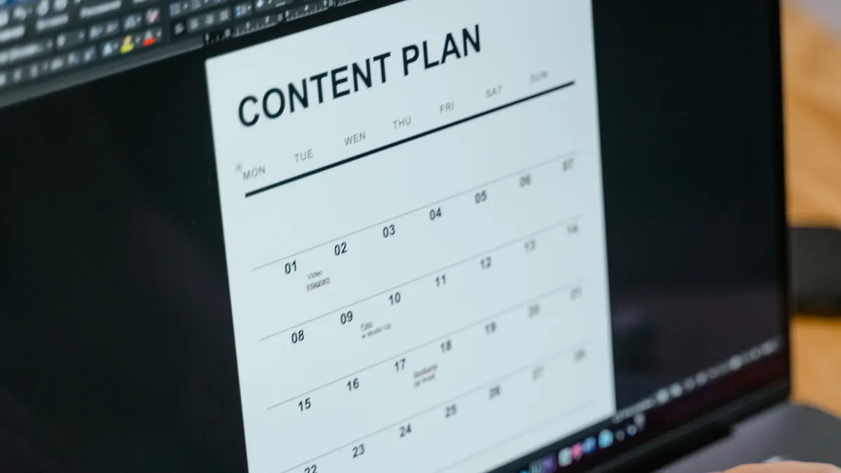 Best content optimization software for in-house SEO teams — Person Doing a Content Plan