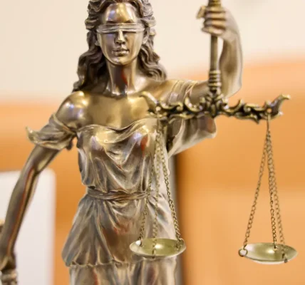 justice statue holding scales